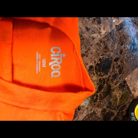 3/$20 Circo race car shirt 18 mo orange toddler - Picture 5 of 7